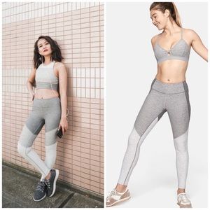 Outdoor Voices Tri tone Gray Leggings